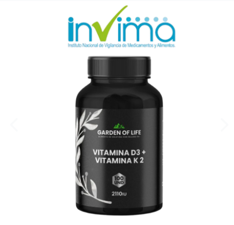 Vitamina D3 K2 - frasco 2