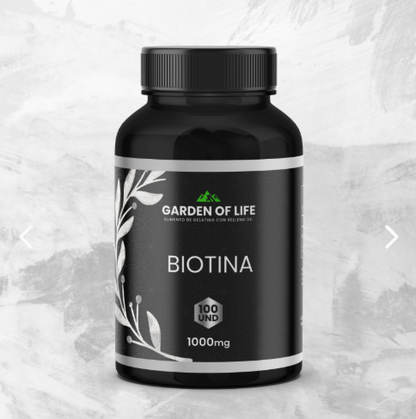Biotina - etiqueta nutricional