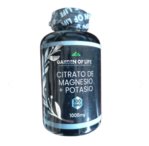 Citrato de Magnesio y Potasio - frasco