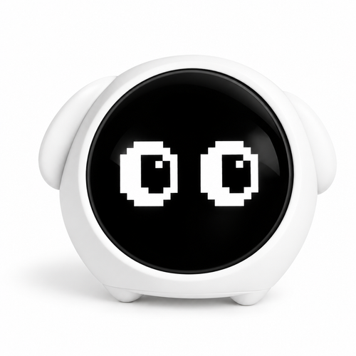 Despertador Emoji con Caritas Animadas y Luz de Noche