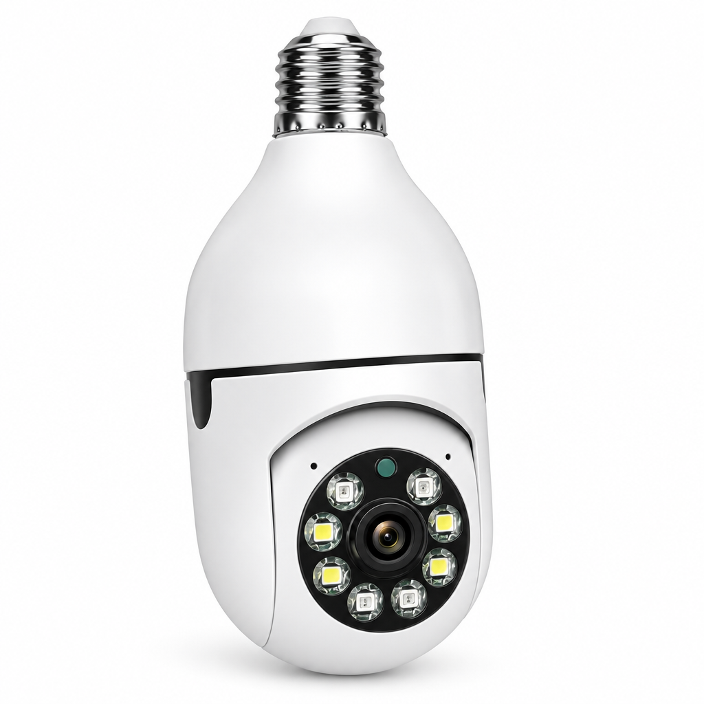 Cámara tipo bombillo WiFi 360