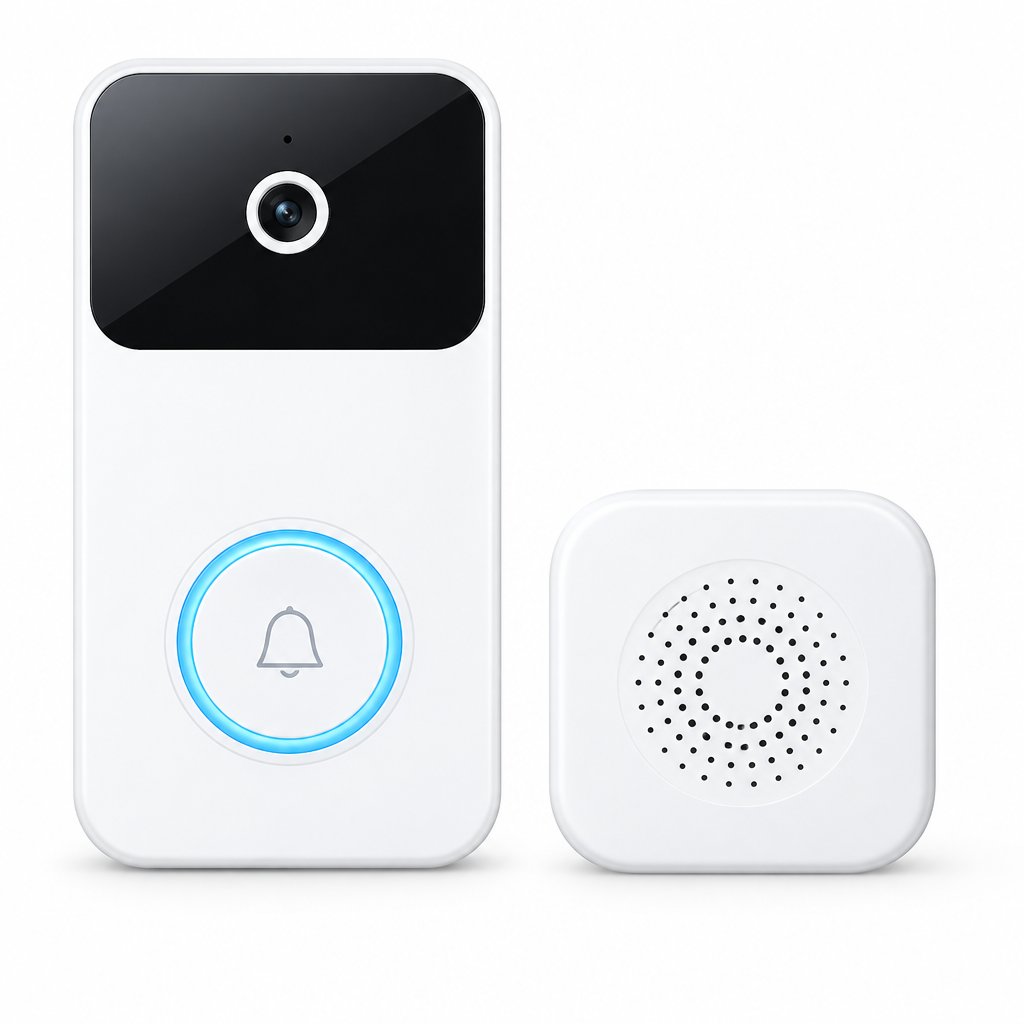Timbre con cámara WiFi y campanilla interior