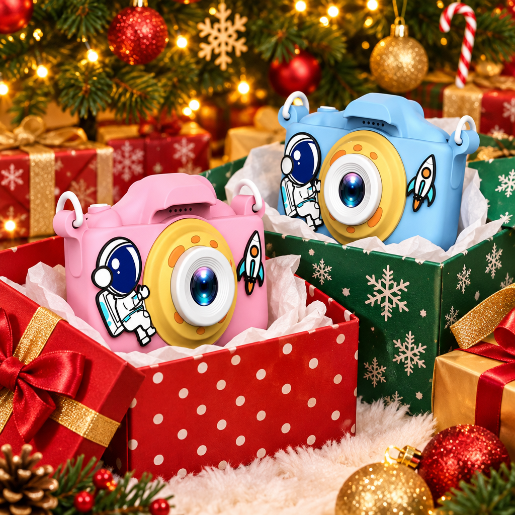 Cámaras para niños como regalo de Navidad